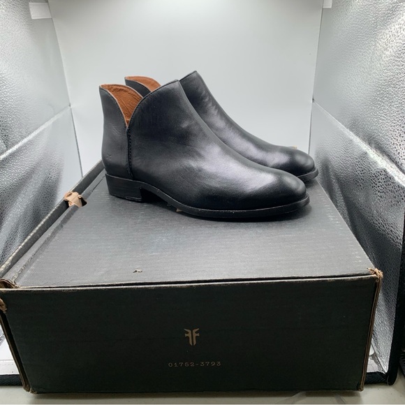 NWB Frye WOMEN MELISSA SHOOTIE ankle bootie size 6.5B 
Black leather 2490 - Picture 3 of 12